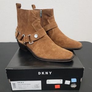 Suede “Mina” Western Bootie | DKNY | 9.5 M